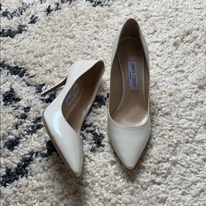 Jimmy Choo ‘Romy’ Patent Leather Heels, 39.5